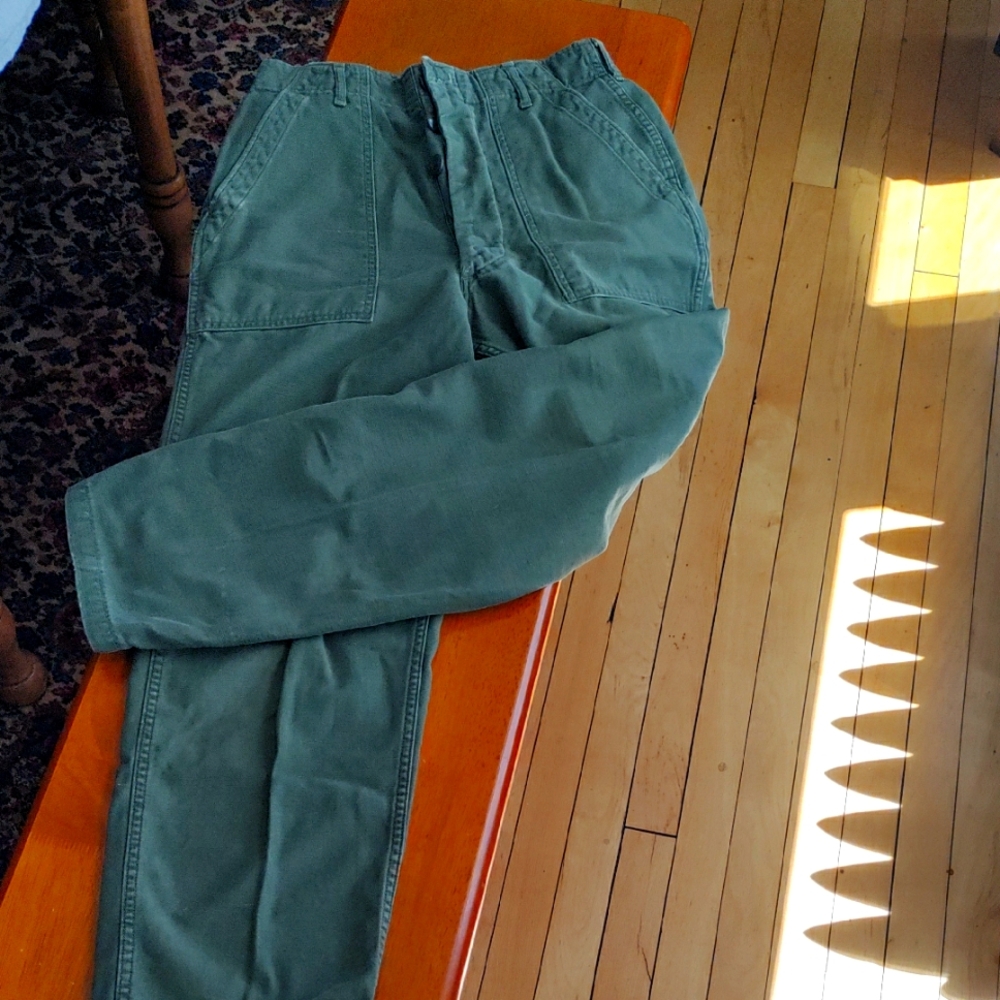 Vintage Army Fatigue Pants